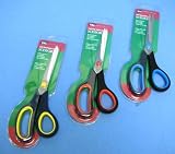 Rubber Grip Scissors 21cm (QH0040)
