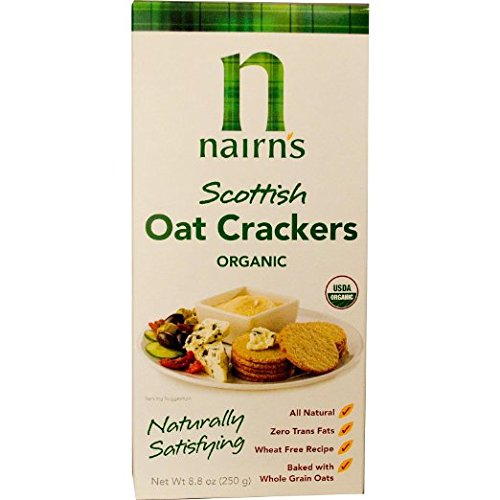 Nairns Oat Crackers Organic 8.8oz (250g) Case of 6