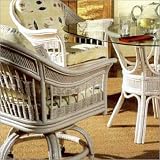South Sea Rattan 1423 1400 Bermuda Swivel - Tilt Caster Chair