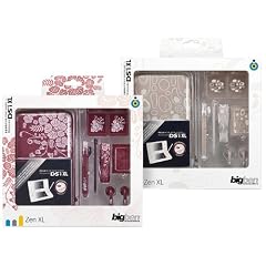 Nintendo DSi XL - Zubeh�r-Pack "Zen XL" (farbig sortiert Stone-Beige / Flower-Pink)