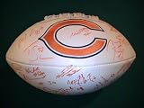 2011 Chicago Bears Team Signed Autographed Full Size Football Forte Hester Urlacher Coa + Hologram