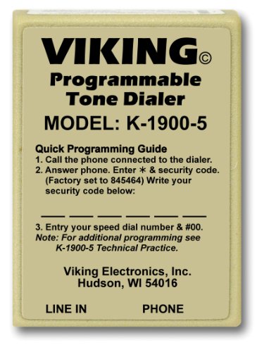 VikingElectronics K-1900-5 Viking Hot Dialer with Touch Tone