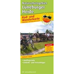 Rad- und Wanderkarte Naturschutzgebiet L�neburger Heide: Mit Ausflugszielen, Einkehr- & Freizeittipps, wetterfest, reissfest, abwischbar, GPS-genau. 1:50000