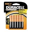 Duracell Coppertop AAA Cell Batteries, 12-Count Pack