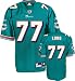 Jake Long Reebok NFL Aqua Premier Miami Dolphins Jersey - Large