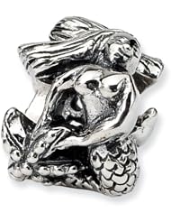Reflection Beads - 925 Sterling Silver Mermaid Bead
