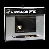 Boston Bruins Tri-Fold Wallet and Pen Set