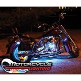 10pc Advanced Million Color SMD LED Flexible Motorcycle Kit by LedGlow