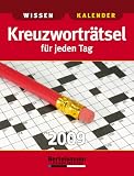 Kreuzwortraetsel Kalender 2009. Tagesabreisskalender