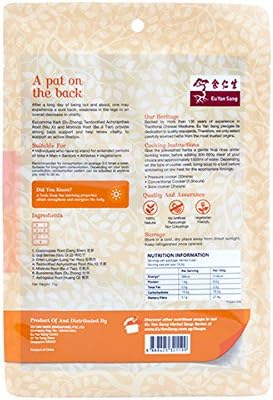Eu Yan Sang Back Strengthening Tonic Soup 100% Natural - Serves 4