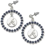 MLB Atlanta Braves LogoArt Spirit Earrings
