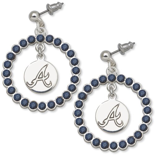 MLB Atlanta Braves LogoArt Spirit Earrings