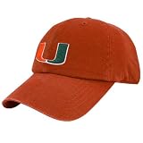 NCAA '47 Brand Miami Hurricanes Orange Franchise Fitted Hat (Small)