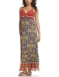 Rampage Juniors' Medallion Printed Maxi Dress