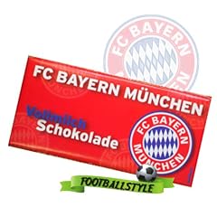 FC Bayern M�nchen Team Vollmilch Schokolade f�r echte Fans 100 g