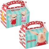 Olivia Empty Favor Boxes (4) Party Supplies