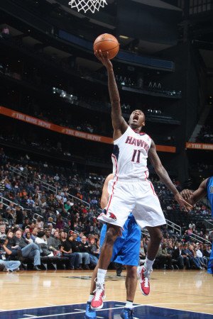 Dallas Mavericks v Atlanta Hawks: Jamal Crawford Photographic Poster Print by Scott Cunningham, 24x36