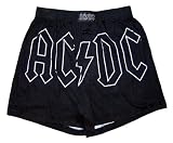 AC/DC Boxer briefs 'Back In Black' pajama shorts