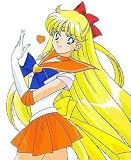 Japanese Anime Sailor Moon Cosplay Costume - Sailor Venus Aino Minako Uniform 1st Version Set Small