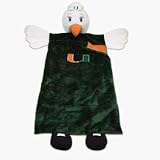 Miami Hurricanes 6' Sleeping Bag with Plush Mascot