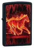 Flaming Horse Pony Named Wildfire Zippo Lighter