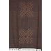 Wool Bed Cover Asian Jacquard Woven Designs India 83 inches x 105 inches