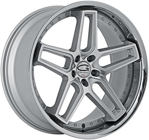 20" Inch Giovanna Austin Silver Machine Wheels &amp; Tires Package - ASANTI LEXANI DUB FORGIATO AUDI BMW INFINITY NISSAN