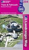Truro and Falmouth, Roseland Peninsula (OS Landranger Map Active) (OS Landranger Map Active)
