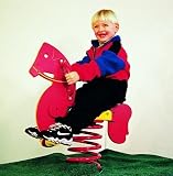 Kidstuff Playsystems 9703 Spring Horse, Red
