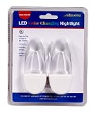 Maxxima MLN-31C LED Color Changing Night Light (Pack of 2)
