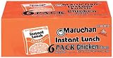 Maruchan Ramen Noodle Soup Chicken Flavor, 6 Count, 13.5 Ounces