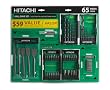 Hitachi 728497 65-Piece Assorted Bit Set