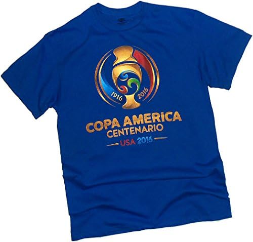 COPA America -- Tournament Logo - Centenario - USA 2016 -- Adult T-Shirt, X-Large