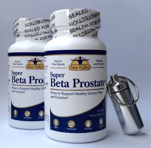 New Vitality Super Beta Prostate Enlarged Superbeta Prostate Health (120)