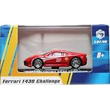 1:87 HO SCALE FERRARI F430 CHALLENGE (RED #14) Hot Wheels Vehicle & Acrylic... by Hot Wheels