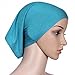 Ksweet 4 x Hijab Head Cover Inner Cap Thick Underscarf Women Underscarf Bonnet