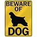 cocker_spaniel7cocker spaniel - BEWARE OF COCKER SPANIEL PARKING SIGN DOG