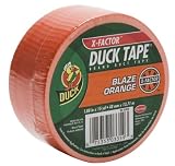 Duck Colored Tape, 1.88-Inch Wide, Neon Orange, 15 Yards Per Roll (6 Rolls) (868090)