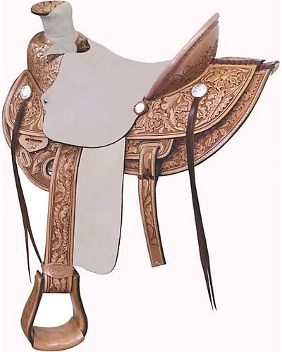 Billy Cook Saddlery Lone Star Ranch Roper Saddle, Gold