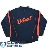 Detroit Tigers Authentic Cool Base Gamer Road Jacket