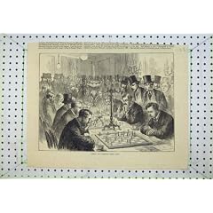 Schach-Match-Sport-Mann-Tischkerzen Oxfords Cambridge