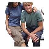Authentic Pigment - Direct-Dyed Heather Ringer T-shirt (1937) at Authentic Pigment