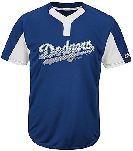 Los Angeles Dodgers MLB 2-Button Colorblocked Jersey (Adult 2X)