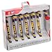 LSU Tigers 2010 Christmas Tree Candy Cane Ornaments