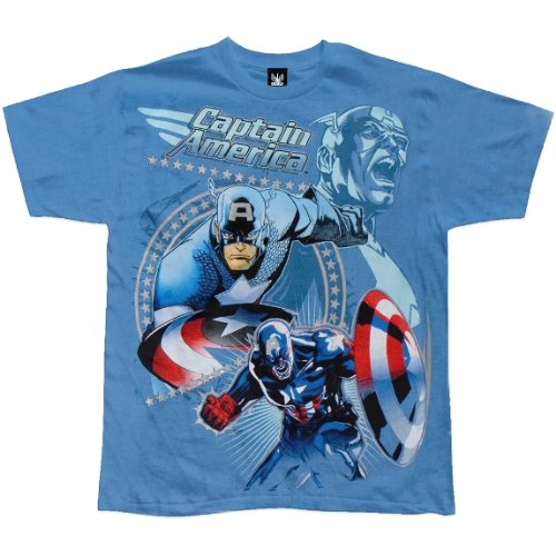  Captain America - Courageous Captain Juvy T-Shirt