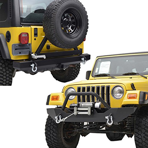 Jeep Wrangler TJ Bumper Combos TJ Jeep Front and Rear Bumpers