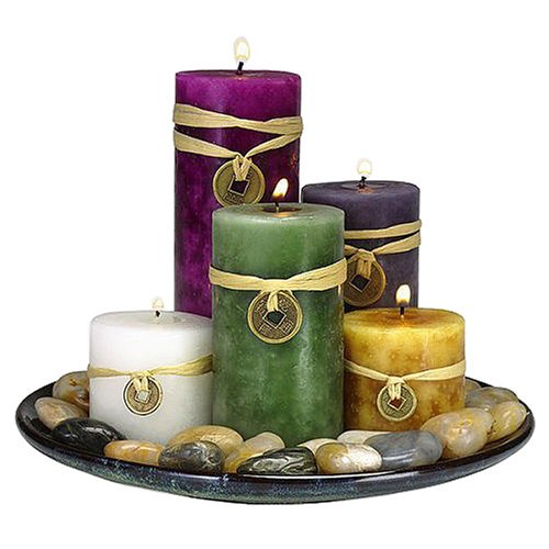 Feng Shui Candle Gift Set