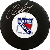 Chris Drury New York Rangers Autographed Hockey Puck