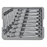 GearWrench 81912 12 Piece Metric X-Beam Combination Wrench Set (Tools & Home Improvement)