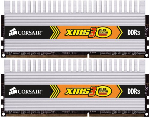 CORSAIR XMS3 DHX ( 2 X 2GB ) PC3-12800 1600Mhz 240-pin DDR3 Dual Channel Memory Kit
